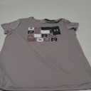Under Armour Girls Tech Block Logo Short Sleeve T Shirt (Large, (015) Tetra Gray / / Halo Gray)