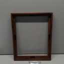 Abtgt 11x14 Canvas Floating Frame with 0.9" Deep, Brown Floater Frame for Canvas Paintings with Adhesive, Vertical or Horizontal Wall Art frame for Prints Oil Painting Diamond Decor, 1 Pack.