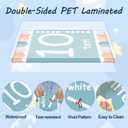 61Pcs Boho Alphabet Number Bulletin Board Set for Classroom Wall Decoration Boho Manuscript ABC Letter Lines Poster Cards for Teachers Must Haves Back to School Preschool Kindergarten Decor