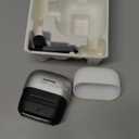 Panasonic Swipe Right Travel Shaver for Women, Portable Electric Razor with USB-C Charging, 3-Blade Cutting System for Dry or Wet Use, White/Silver - ES-CM3A-W