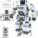 iKumar RC Robot for Kids Programmable Robot Toy with Microphone, Dancing, Singing, Programming & LED Eyes | STEM Learning Toy for Boys & Girls Ages 3-10 | Birthday