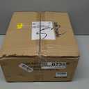 Plustool 8 Pack Matte Black Door Handles, Passage Door Levers for Hallway & Closet, Interior Keyless Door Knobs Heavy Duty Square NonLocking Handlesets(2.0lb), Reversible for Left & Right Sided Doors