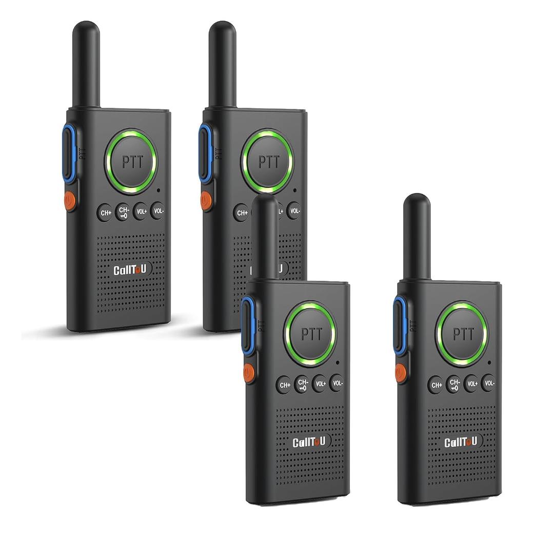 CallToU 2 Way Intercom for Elderly, Black 4