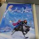 Trends International Disney Frozen - Adventure One Sheet Wall Poster, 22.4L x 14.7W, Blonde Framed Version