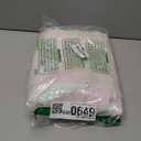 Exquisite Party Solids 6-Pack Premium Plastic Tablecloth 84in. Round Plastic Table Cover - White