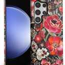 Case for Samsung Galaxy S24 Ultra,Anti Drop Scratch Protective Phone Cover Case for Women Girl-Embroidered Sequin Pattern