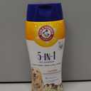 Arm & Hammer for Pets 5-in-1 Pet Shampoo with Conditioner, Vanilla Sandalwood Scent - Deodorizing, Skin Soothing, and Moisturizing Ingredients, Dog Oatmeal Shampoo with Aloe and Shea Butter, 20 Fl Oz