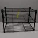 IZEUK 3 Tier Shelf, Heavy Duty Steel Wire Shelving Unit for Home, Kitchen, Laundry Room Organization, Office Storage Rack (17.7" W x 11.8" D x 26.3" H, 450LBS, Grey)