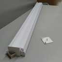 Joydeco Cordless Zebra Blinds (Pro), Dual Layer Light Control Zebra Blinds for Windows, Light-Proof Aluminum Cover, Free-Stop Roller Shades for Home & Office (White, 49" W x 75" H)