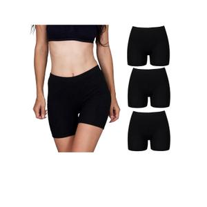 Emprella 3 Pack Slip Shorts for Women Under Dress Cotton Women's Biker Bike Short Pack Anti Chafing, XXL