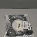 Reusable Black Drip Pans,Square Burner Covers BN24,SGP-400,Gas Burner Liner Covers,Gas Range Drip Pan Made of Porcelain-4packs by MIFLUS