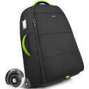 YOREPEK Padded Stroller Travel Bag with Wheels for Airplane, Fits Nuna Mixx Next/Triv Next(Remove All Wheels), with a Separate Pocket to Store Stroller Wheels, Gate Check Stroller Bag for Air Travel
