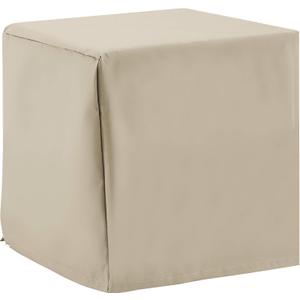 Crosley Furniture Patio Furniture Covers, Waterproof Outdoor Side Table Cover for Backyard, Deck, Tan