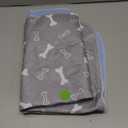 Puppy Pads with Pheromones Stickers, Reusable Pee Pads for Dogs, Durable 4-Layer Leak-Proof Training Mats with Non-Slip Bottom, Ideal for Indoor Training & Travel (Gray, M: 27.6"  31.5")