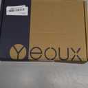 Desktop Black Glass Dry Erase Whiteboard with Reversible Wood Stand, Small Portable White Board Easel for Desk, Reusable Desk Notepad 9.5"x6.7" for Office, Home, School, Marker&Eraser Included, Yeoux