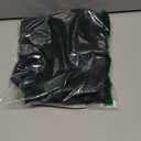 2 Pack Zippered Velvet Standard Pillowcases, Super Soft and Cozy Luxury Fuzzy Flannel Pillow Cases with Zipper, 20x26 Inches, Black