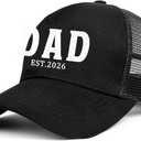 50th 40th 30th 60th Birthday Gifts Men Women 1976 1986 1996 Hat | Vintage Baseball Cap 50 40 30 60 Years Old Birthday Gifts for Him Her Party Favors Decorations (Gray)