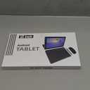 Tablet with Keyboard and Case, Android 13.0 10.4 Inch, 16GB RAM+128GB ROM, 2000 * 1200 2K FHD Display, Powerful 2.0Ghz CPU, 2.4G and 5G and WiFi 6, Bluetooth 5.0, 2 in 1 Tab, Black