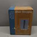 Sweetcrispy Mini Stair Steppers with Resistance Bands for Exercise at Home, Portable Exercise Twist Stepper Machine for Full Body Workout, 300LBS Capacity (Sliver Pro)