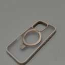 CASEKOO Desert Titanium for iPhone 16 Pro Case with Magnetic Invisible Stand [Military Drop Protection] [Compatible with MagSafe] Slim Translucent Matte for iPhone 16 Pro Case 6.3'' 2024, Rose Gold