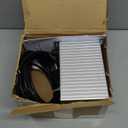 (2026 Upgraded) Boat Engine Compartment Heater, 400W Bilge Heater with IPX8 Waterproof & Precise Sensing, Boat PTC Warmer for Boats Up to 24', Prevent Pump & Engine Freezing in RV, Camper, Well House