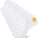 Heatuff 10  Pairs Ankle SockAs for Women Athletic Running Cotton Low Cut Sports Tab Socks, L