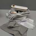 Travel Steamer for Clothes Portable Rotary Garment Iron 1200W Small Travel Steam Iron for Home, Dorm, College, 150ml Water Tank, Foldable Wrinkle Remover 120V, 1 Piece