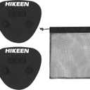 Hikeen 2 Packs Baseball Training Gloves Infield Training Gloves Pancake Glove Softhands Baseball Fielding Trainer Flat Glove Two-Hands