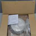 Elevated Dog Bowls for Large Dogs, Raised Dog Bowl Stand with Two X-Large Stainless Steel Bowls for Dogs, 3.5L Capacity, Rustic Walnut