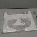 AOCEAN 12 Inch White Big Wood Letters Unfinished Wooden Letters for Wall Decor Decorative Standing Letters Slices Sign Board Decoration for Craft Home Party Projects (E)