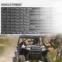 Front Left Right CV Axles set For 2009-2010 For Polaris Ranger 500,2010-2017 For Polaris Ranger 800,2010-2012 For Polaris Ranger Crew 800,2010-2012 For Polaris Ranger XP 800 1332856 1332606 2pcs