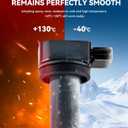 PHILTOP Ignition Coil Pack and Iridium Spark Plugs Fits for Honda 2010-2014 CR-V, 2008-2012 Accord 2.4L, 2012-2015 Civic 2.4L, 2012-2015 Crosstour 2.4L, Acura 2013-2015 ILX 2.4L, 4PCS UF602