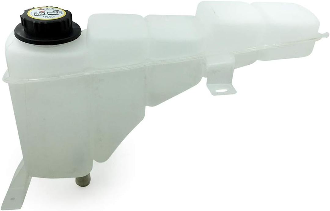 Radiator Coolant Recovery Overflow Tank Bottle With Cap For 2000-2005 Ford Excursion For 1999-2004 Ford F-250 Super Duty For 1999-2004 F-350 Super Duty F6DZ8100A 603-213