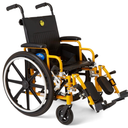 Medline Pediatric Wheelchair for Children - Promoting Comfort and Mobility, 14”W x 12”D Seat