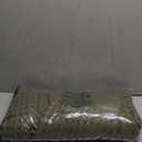 Bedsure Cooling Cotton Waffle Queen Size Blanket - Lightweight Breathable Blanket of Rayon Derived from Bamboo for Hot Sleepers, Luxury Throws for Bed, Couch and Sofa, Green, 90x90 Inches