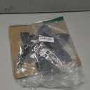 Metal Flower Wall Art Decor, 10 Rustic Modern Floral Sculpture, Distressed Iron Wall Hanging Home Decoration Accent Artworks for Indoor Kitchen Bedroom Living Room Office Outdoor Garden Patio (34B-Black)