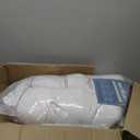 Full Size Mattress Topper for Back Pain, Cooling Extra Thick Mattress Pad Cover with 8-21 inch Deep Pocket, Plush Pillow Top Mattress Topper Overfilled with Down Alternative, Full Size, White
