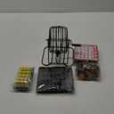 Yuanhe Deluxe Bingo Game Set-Includes Metal Cage,500 Colorful Bingo Chips,100 Bingo Cards,75 Colored Balls,Plastic Masterboard,Great for Large Groups,Parties