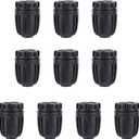 1/2 inch Irrigation Fittings End Plugs For (1/2" ID x0.6-0.63" OD) 16mm Drip Tubing Connectors-10 Pcs/pack