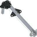 1pc Car Window Regulator Rear Left Side Power w/Motor 2-Pin for Honda for 1.5L 2009-2014 Metal&Plastic 72750-TF0-003 HO1550122, Easy Installation