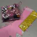 ADOGGYGO Dog Birthday Party Supplies, Multi Size Offered, Birthday Girl Dog Bandana, Pink Party Hat Crown with Numbers for Medium Large Dogs Pets (Large)