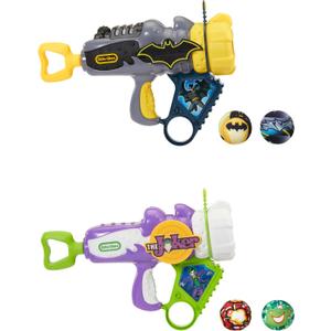 Little Tikes Batman & The Joker Boom Blaster 2 Pack, DC Active Play Toy Blasters, for Boys and Girls Ages 3+ Years, Medium