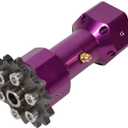 Center Shaft Sleeve for Surron Light Bee X, Sur Ron Drive Shaft Axis Bottom Sleeve Surron Accessories for Surron Electric Dirt Bike (Purple)