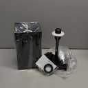 Black Medium Table Lamp with USB Ports - 3 Color Temperature Bedside Lamp for Bedroom, Pull Chain Control, USB A and C Ports, 2 AC Outlets, Bulb Included