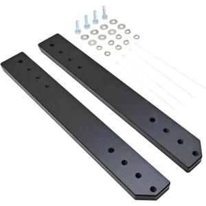 1"- 3" Adjustable Pack Relocator Mount Plate Replacement for 2009-2013 Touring Road King Electra Street Road Glide & Trikes Tri Glide