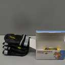 QUMY Dog Shoes for Large Dogs, Medium Dog Boots & Paw Protectors for Winter Snowy Day, Summer Hot Pavement, Water-Resistant in Rainy Weather, Outdoor Walking, Indoor Hardfloors Skid-Resistant Sole (Size 7: 2.8''x3.2"(W*L) (Pack of 4))