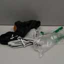 2 Pack Dog Hoodie Sweaters for Small Medium Dogs Warm Dog Clothes for Large Dogs Soft Waffle-Like Laminated Sweatshirt Bulldog, Black, Grey, M (Back: 15.5",Chest: 21.6", Neck: 13"))