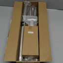 Brushed Nickel Curved Shower Curtain Rod 33-78 Inches Adjustable Splicing Design Curved Shower Rods Round Shower Curtain Rod Rust Proof Stainless Steel Curved Shower Rods For Bathroom Need to Drill (35-76")