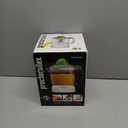 Proctor Silex Electric Citrus Juicer Machine, Large 34 oz. Pitcher, Pressure Activated, 2 Reamers for Big and Small Fruit, Pulp Control, for Orange, Lemon, Grapefruit Juice, White & Green (66340)