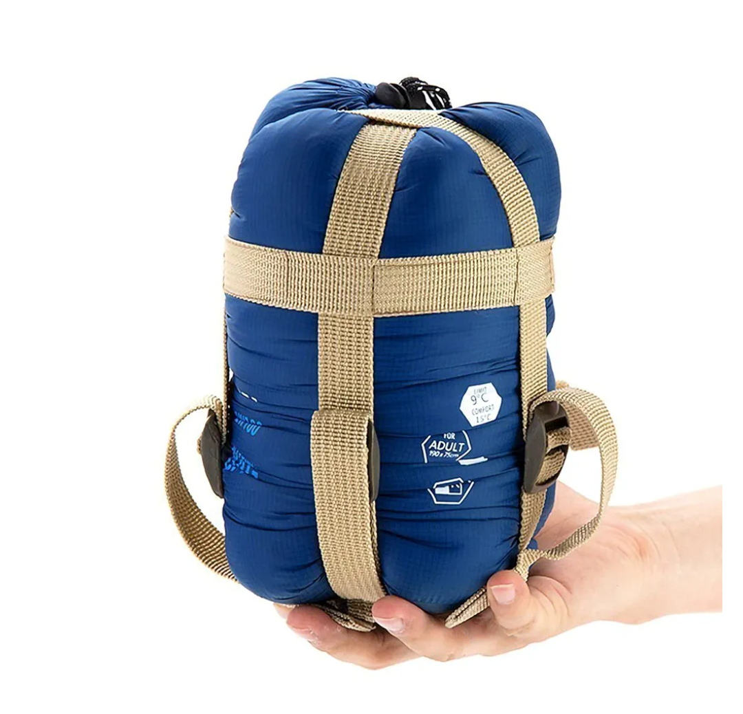 ECOOPRO Warm Weather Sleeping Bag - Portable, Waterproof, Compact Lightweight, Comfort with Compression Sack - Great for Outdoor Camping, Backpacking & Hiking-83 L x 30" W Fits Adults